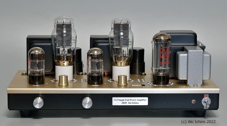 2A3 無帰還シングル・パワーアンプ