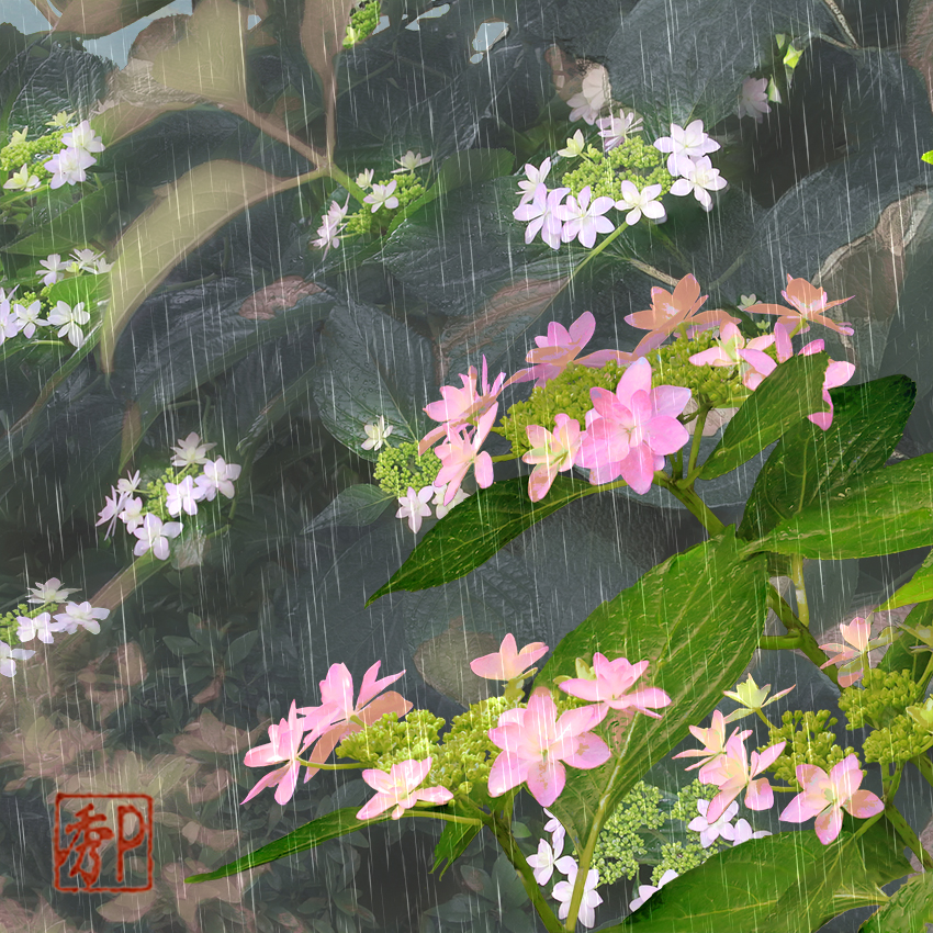 梅雨の七変化＿中