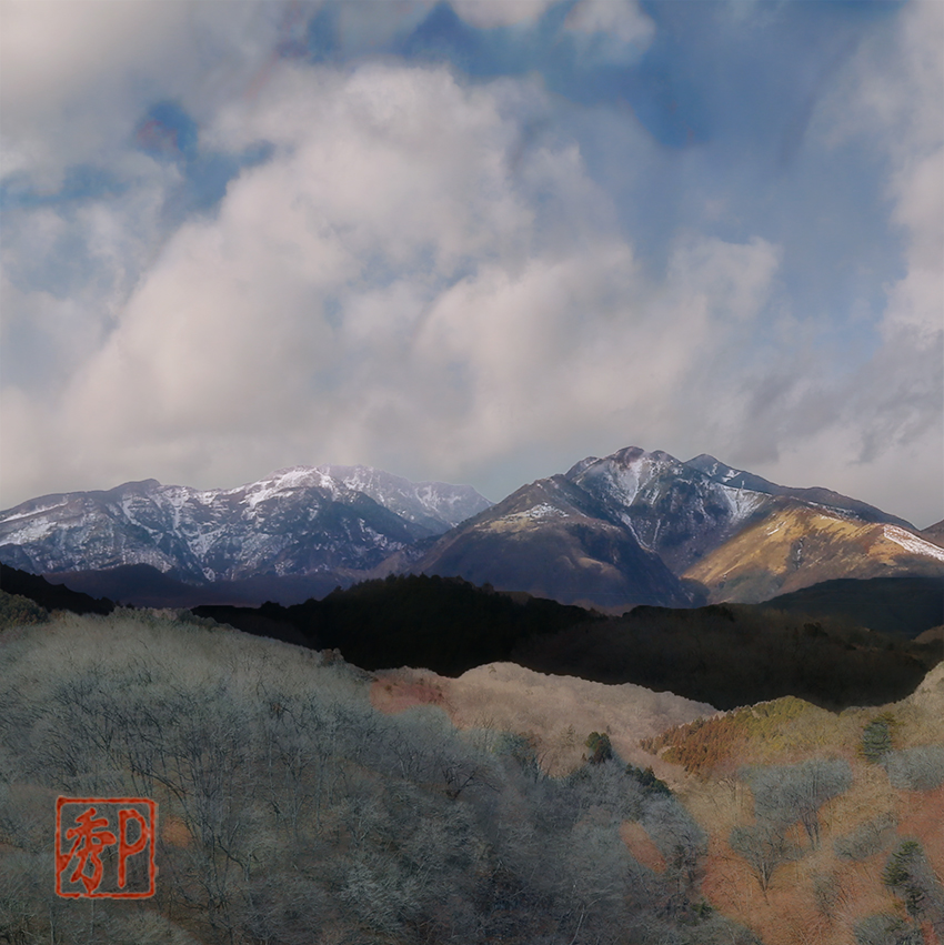 霧降の滝遠景＿上