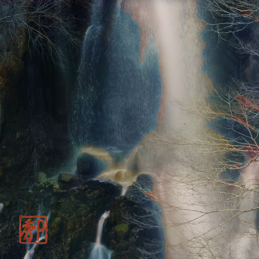 霧降の滝近景＿中