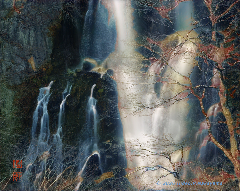 霧降の滝近景_Ａ