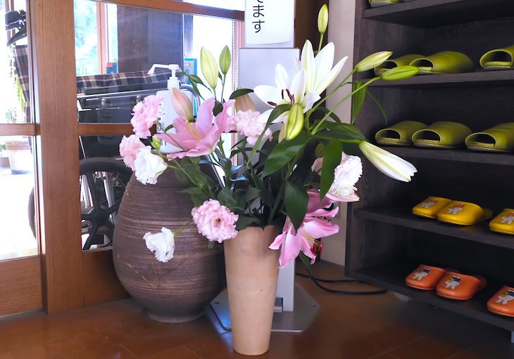 玄関のいけばな