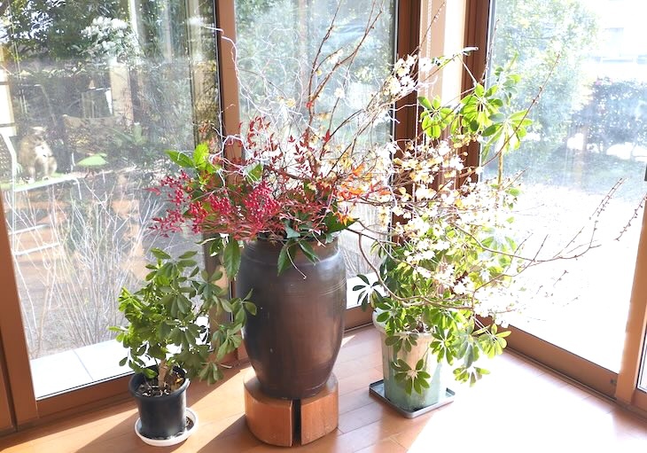 正月のいけばな