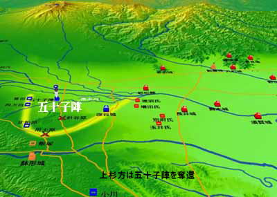 享徳の乱：文明9年上杉方は五十子陣を奪還