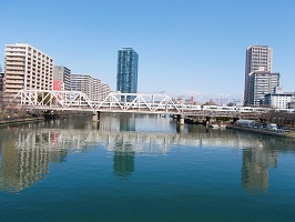 7.源八橋から桜ノ宮駅西側