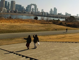 8.淀川右岸上からの風景