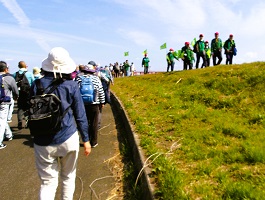 10.帰り道も整然と
