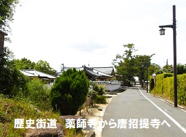 歴史街道（薬師寺から唐招提寺へ）