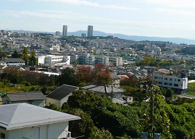 スカイアリーナから遠景