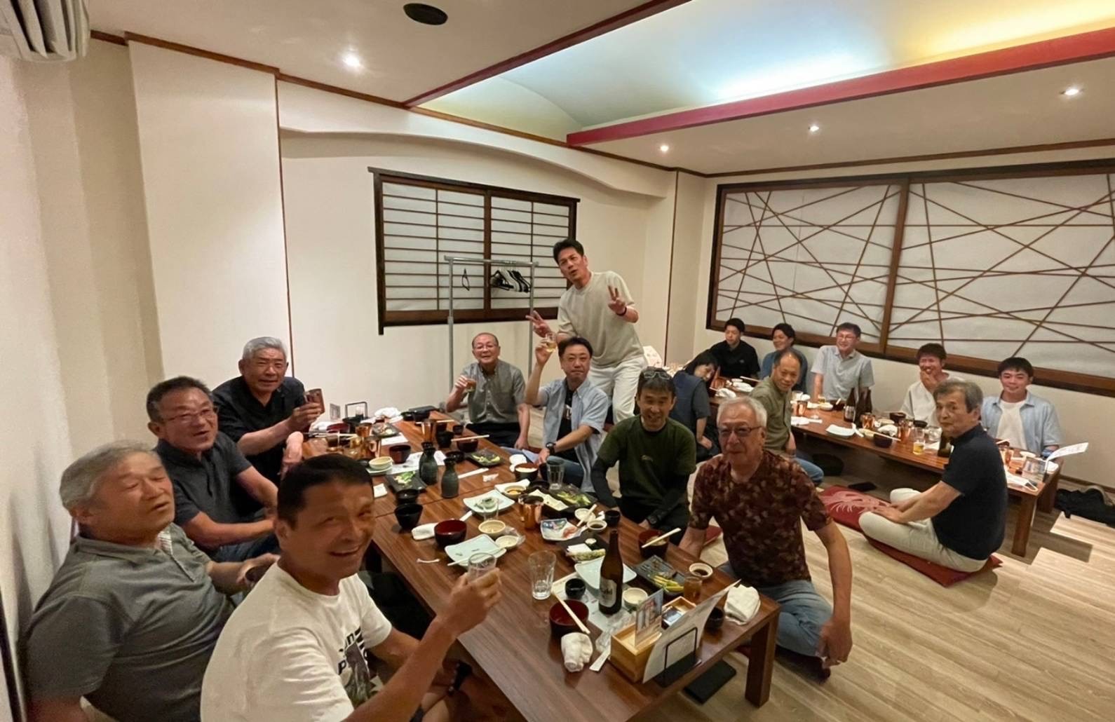 宴会の様子