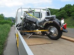 バイク固定風景